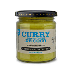 Curry de Cebollas y Leche de Coco x 160g - Recetas de Entonces