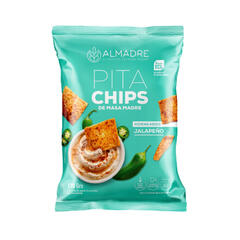 Pita Chips de Masa Madre Jalapeño x 170g - Almadre