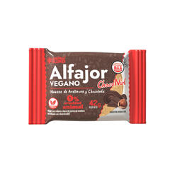 Alfajor Vegano Mousse de Avellanas x 50g - Animal Kind