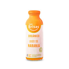 Jugo Organico de Naranja Sin Azucar x 330ml - Las Brisas