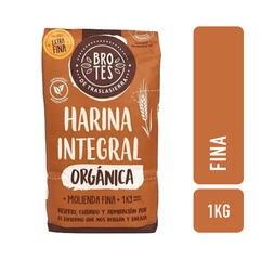 Harina Integral Fina x 1kg - Brotes