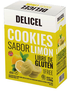 Cookies Sabor Limon x 200g - Delicel