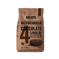 Premezcla de Bizcochuelo de Chocolate x 500g - Delicel