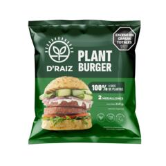 Plant Burger (2un) x 240g - D Raiz