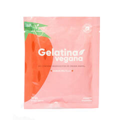 Gelatina Vegana Frutilla x 30g - Nuevos Alimentos