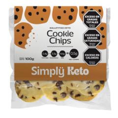 Cookie con Chips de Chocolate x 100g - Simply Keto