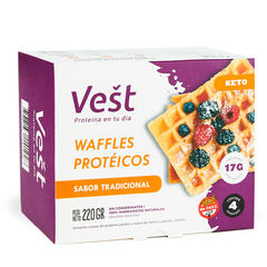 Waffles Proteicos Original x 220g - Vest